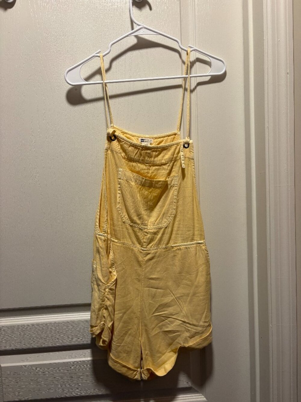 BILLABONG YELLOW OVERALLS